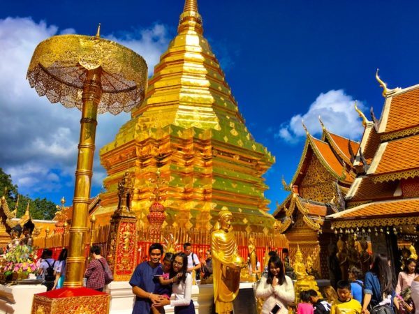 2017 Doi Suthep temple, Chiang Mai
