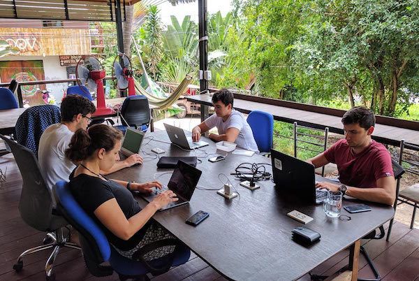 Coding in the jungle - Koh Tao, Thailand