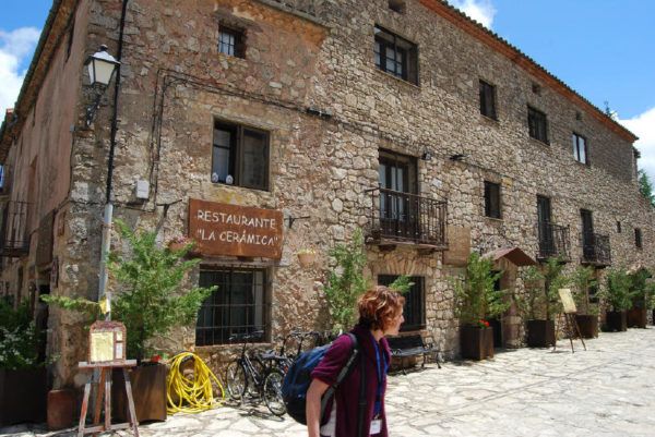 our lunch stop in small-town Spain
