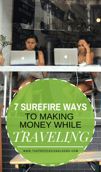 Knowing how to make money while traveling can be the difference between a lifetime of long-term travel and going home when your savings dries up. This guide has 7 effective ways to make money while you travel. #FullTimeTravel - #TravelPlanning #BudgetTravel #FinancialTravelTips #TravelMoneyAdvice #SaveMoneyTraveling #MakingMoneyWhileTraveling #TravelEntrepreneurs #FreelanceWriting