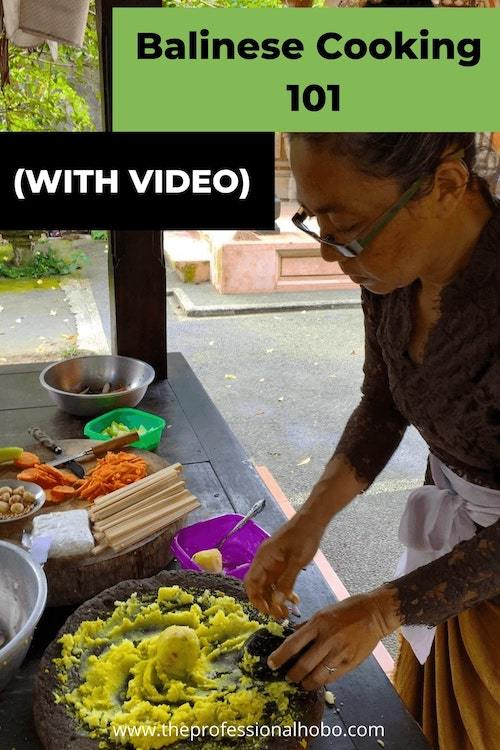 Learning about Balinese Cooking through this Withlocals experience was a highlight of my trip. #Balinesecooking #Bali #cookingclass #asianfood #TheProfessionalHobo