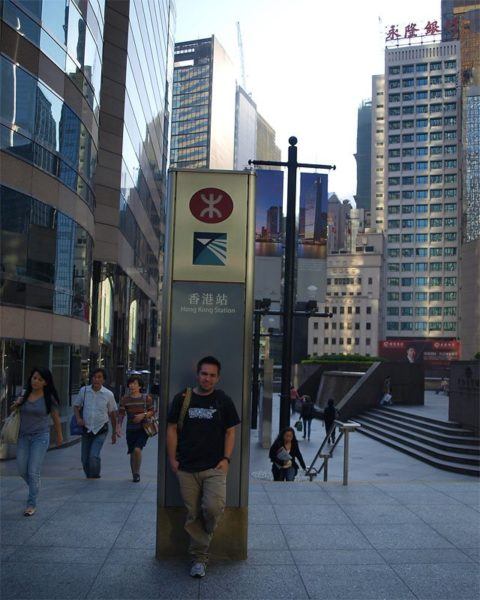 Mariano Baione in hong kong stn