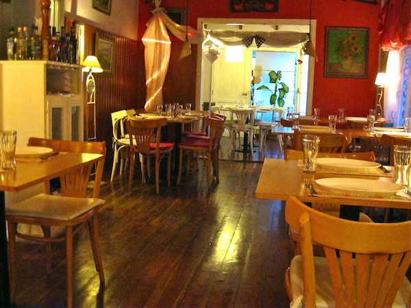 Empty Vegetarian Restaurant in Chile