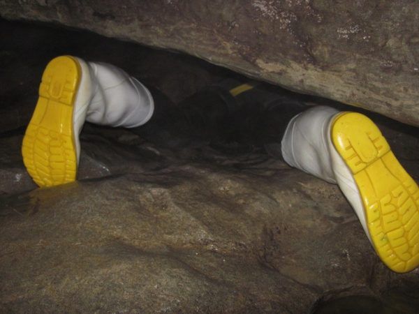 really tight squeeze!