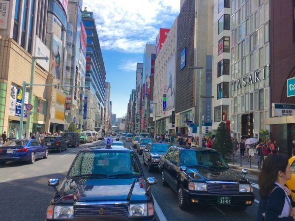 Tokyo Ginza area
