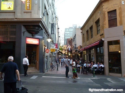 Hardware Lane in Melbourne; photo by Flights and Frustration