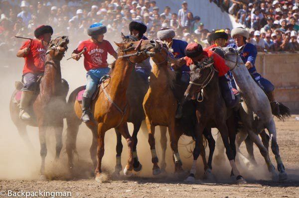 horse games in Kyrgyzstan
