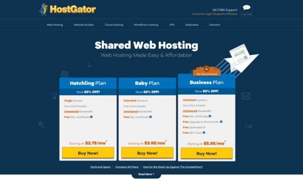 how to start a travel blog with HostGator