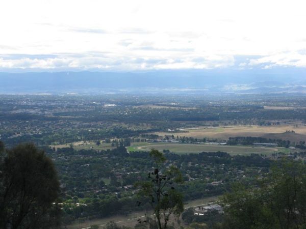 Canberra Australia from above