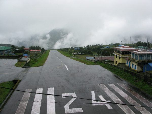 world's most dangerous airport in Lukla Nepal