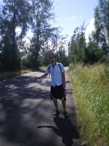 Hitch Hiking in Hawaii