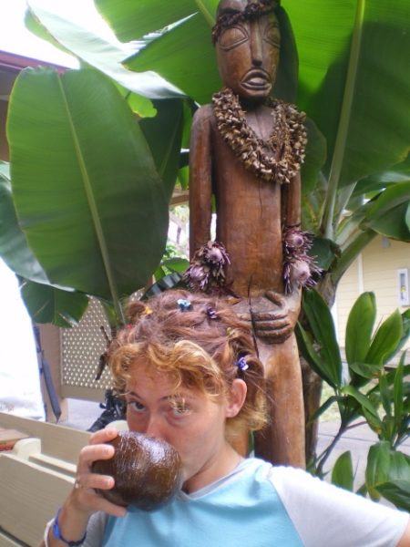drinking kava