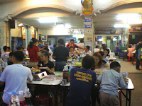 eating in Asia at a "mongolian grill" but not