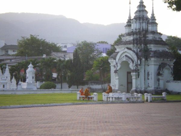 Buddhist monastery in Chiang Mai Thailand