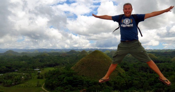 John Chocolate hills bohol philippines