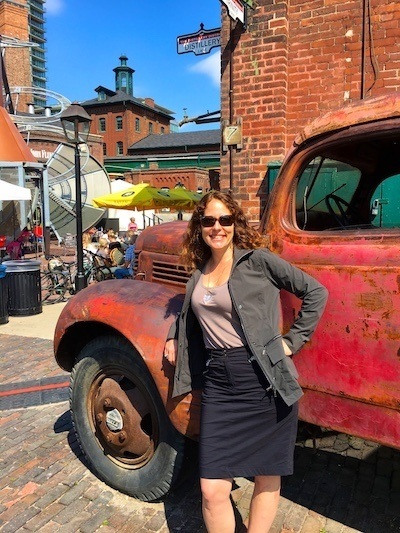 The Distillery District in Toronto, Canada, 2018