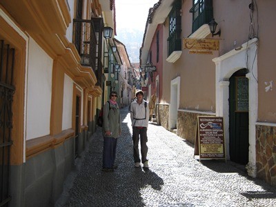 Paul Kilfoil in La Paz, Bolivia