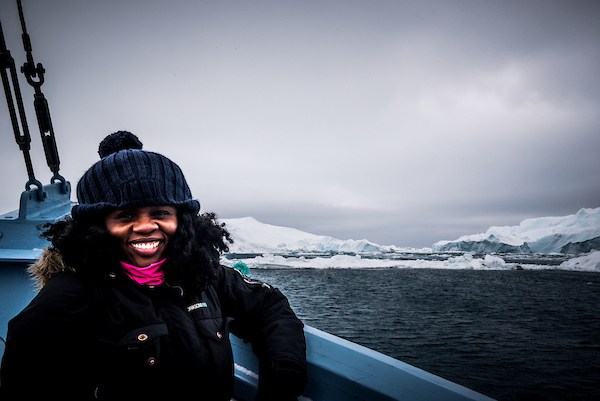 Lola Akinmade's dream of visiting the North Pole came true