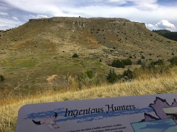 Madison Buffalo Jump State Park in Montana