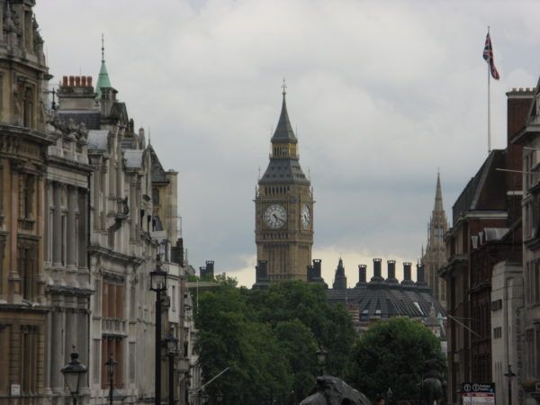 clocktower in London, England, UK, 2018