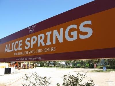 The Ghan at Alice Springs The Ghan at Alice Springs