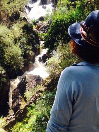 Peru waterfall
