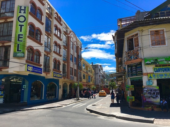 Baños town centre