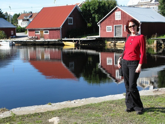 The Professional Hobo, Nora Dunn, in northern Sweden