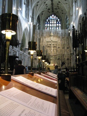 Winchester Cathedral inside