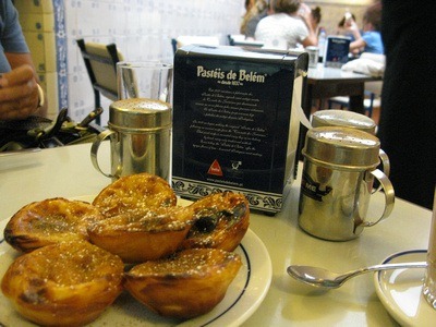 pastéis de Belém in Portugal