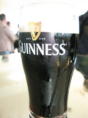 Ireland: a pino o Guinness