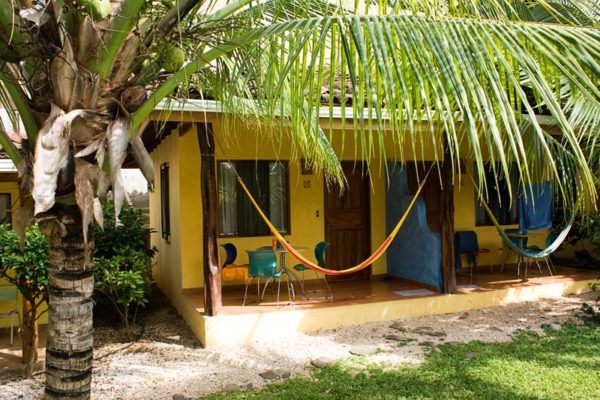 hotel in Costa Rica with a hammock on the terrace