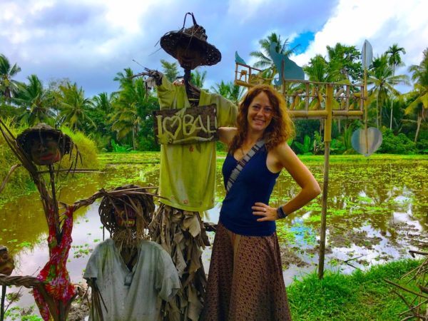 The Bali scarecrow and me