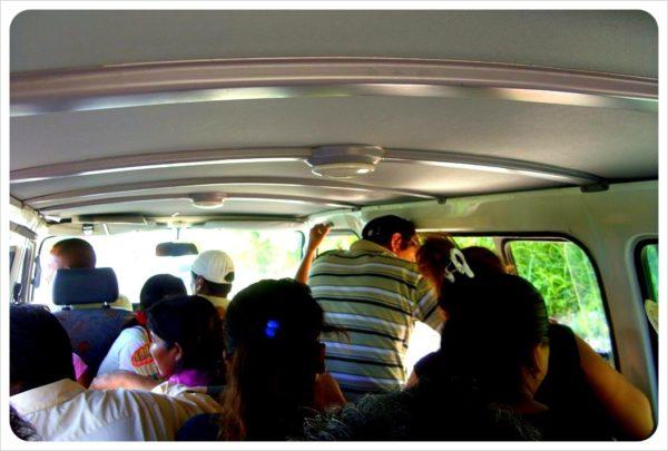 Sunday - Mini-van in Guatemala