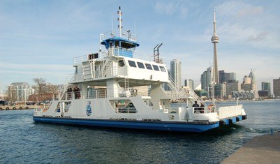 world's shortest ferry ride in Toronto Canada